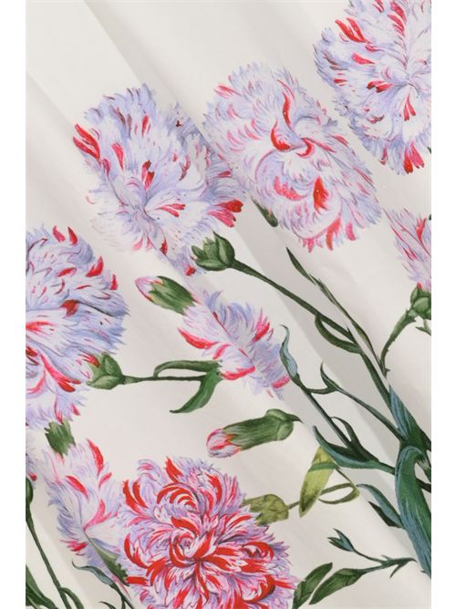 Abito camicia in cotone con stampa Herbarium ALBERTA FERRETTI | U0442 16541888